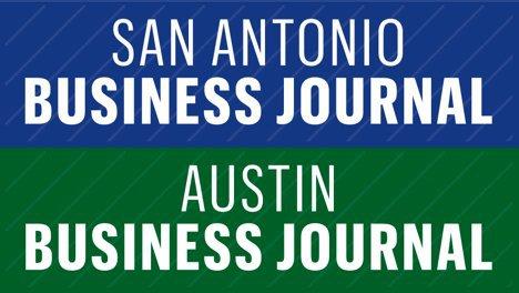 San Antonio and Austin Business Journals logos
