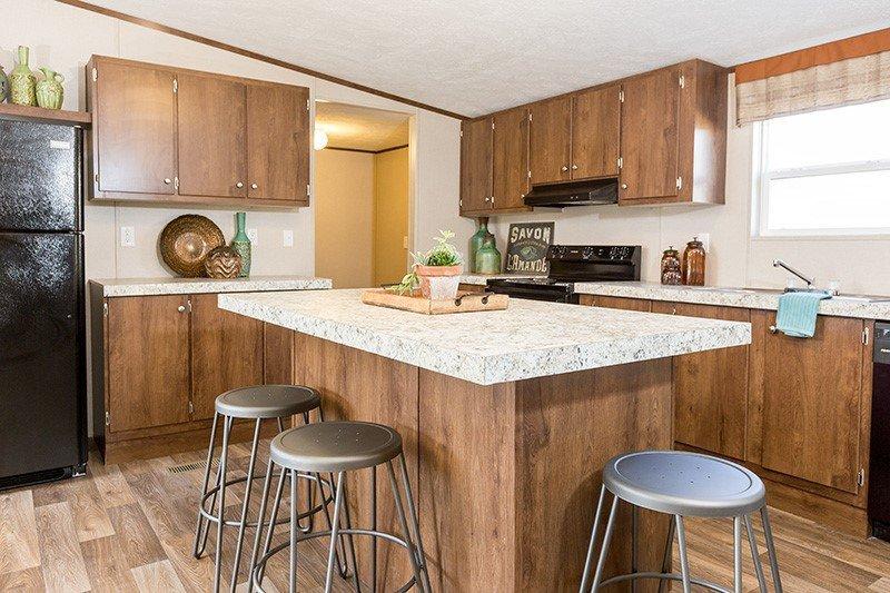 TRU Homes Kitchen with island