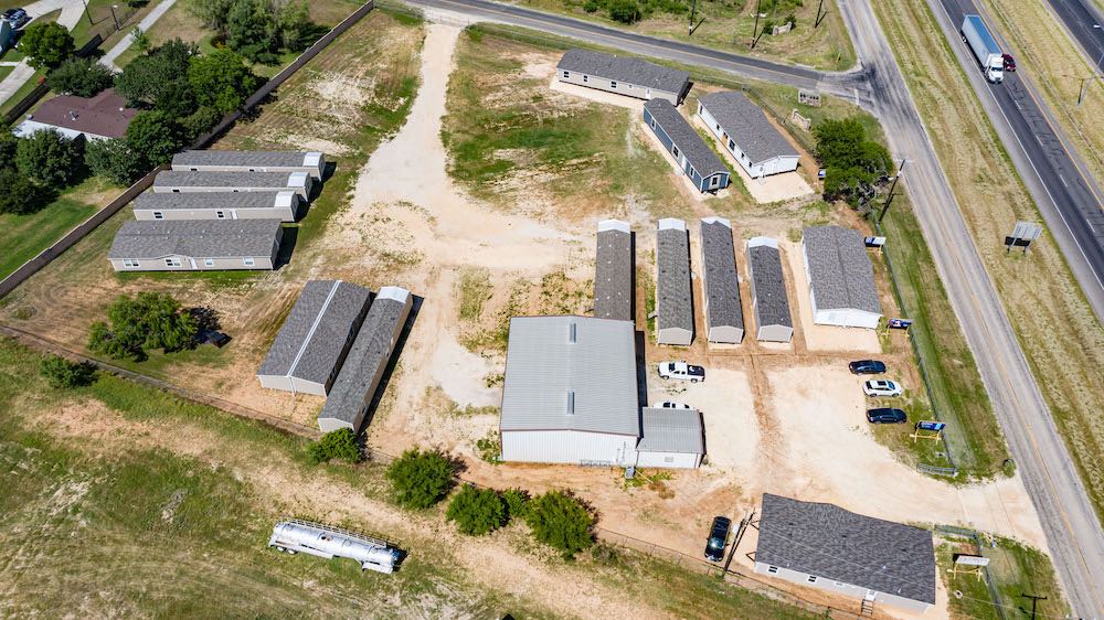 Braustin Homes Mobile Home Dealership Atascosa Texas Aerial View