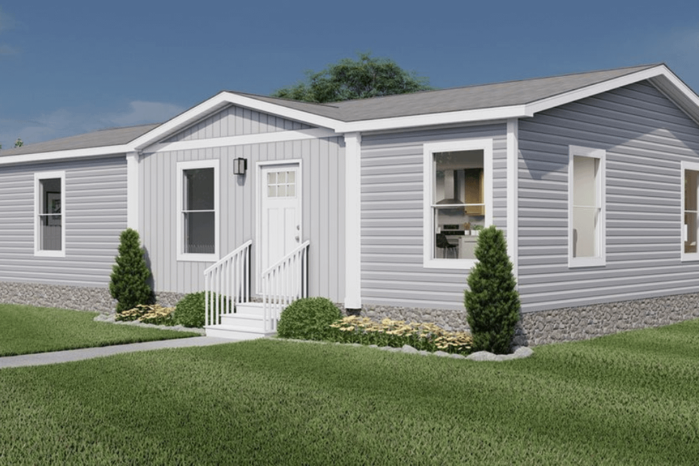 double wide mobile home