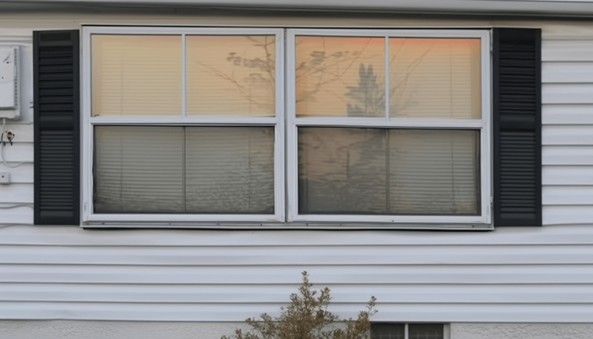 a mobile home window